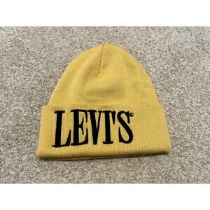 Levi's - Beanie - Yellow and Navy/Black Hat